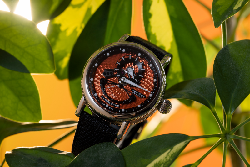 クロノスイス(CHRONOSWISS) オープンギア レセック タイガー世界限定50
